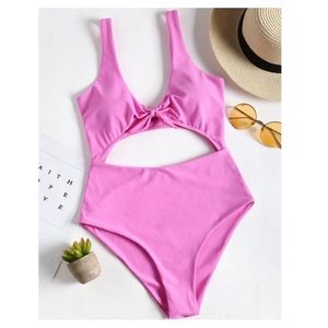 Cut Out One Piece Swimsuit